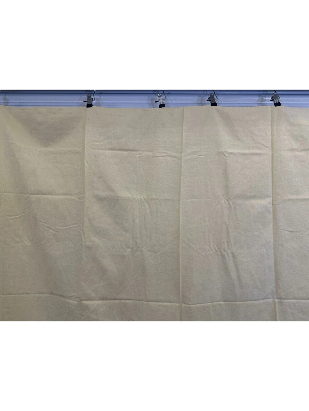 Vintage Fleur de lis Tablecloth Topper Flower Light Tan Geometric Border